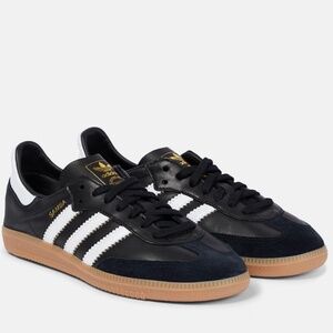 ADIDAS Samba Collapsable leather sneakers, DECON UK 7, US 8.5